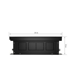 Внутрипольный конвектор Royal Thermo Atrium 90/250/1500-DG-U-BL